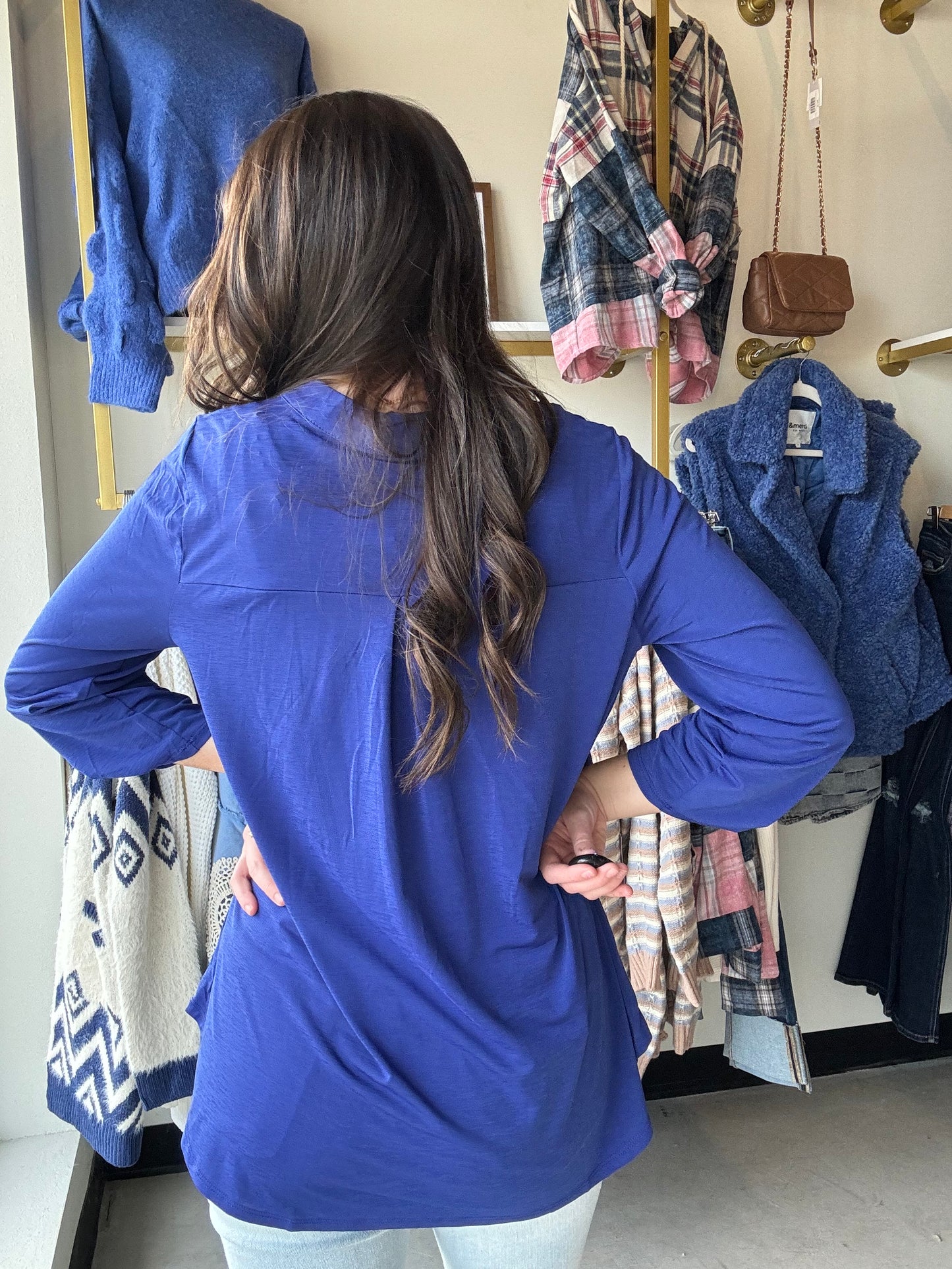 French Royal Lizzy Top