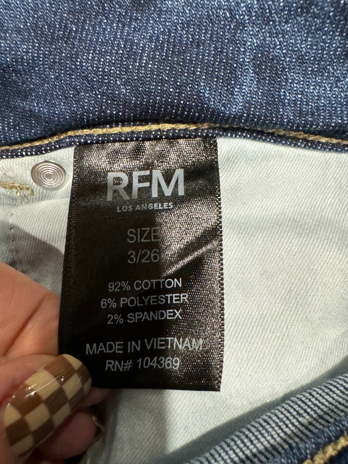 Mia Two Button Boot Cut - RFM