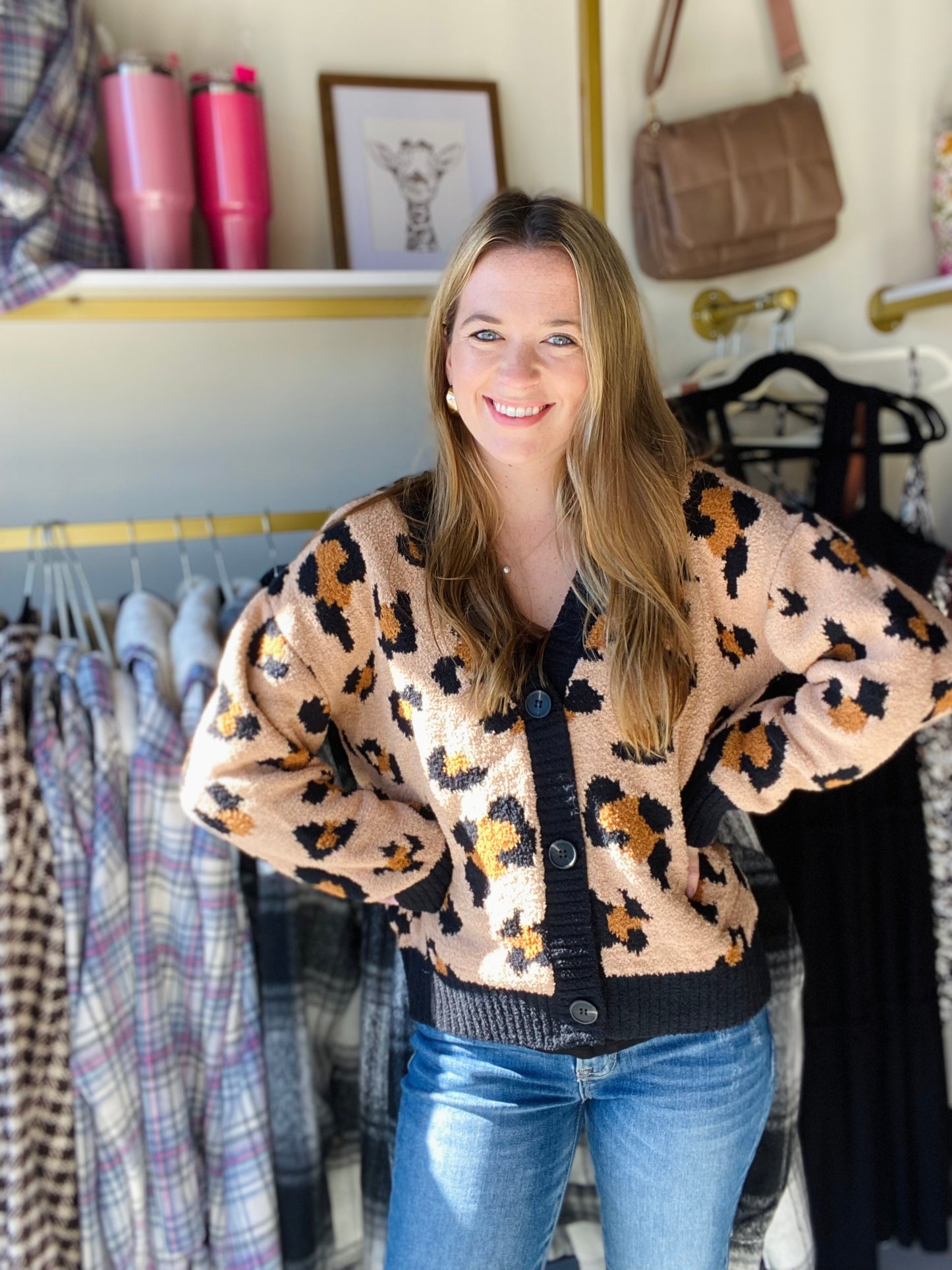 Bentley Cheetah Cardigan