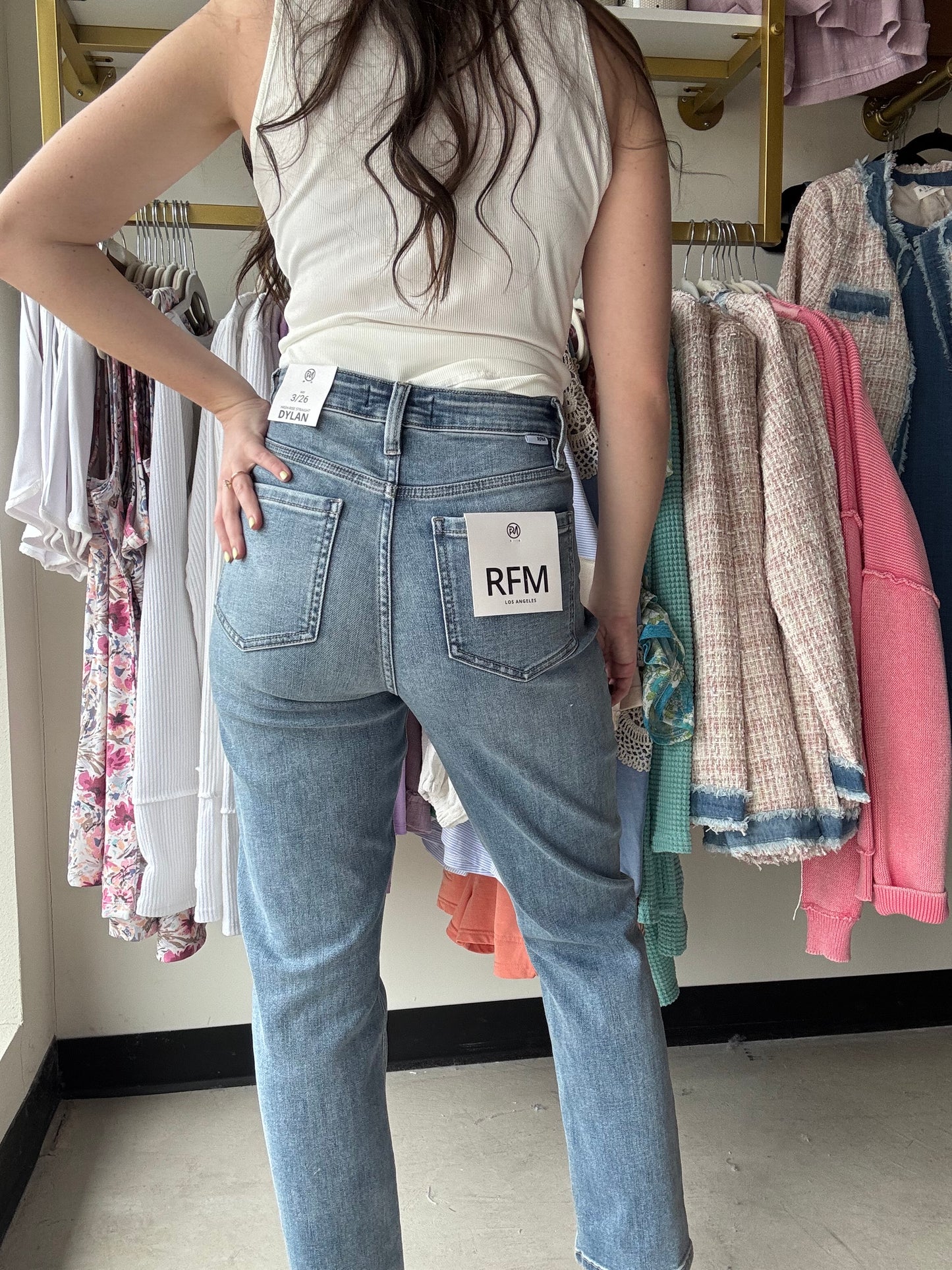 Dylan Crop Straight Leg - RFM