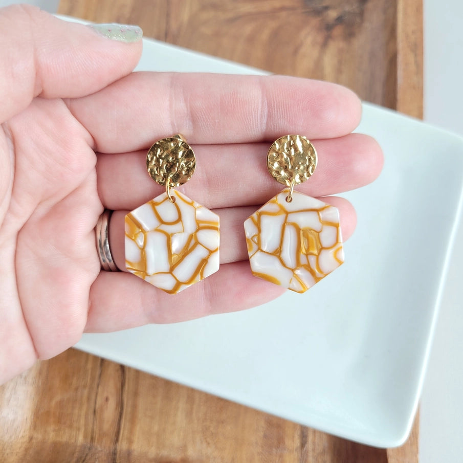 Roxy Pumpkin Spice Earrings