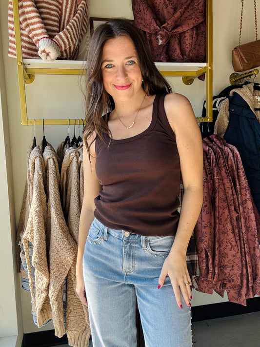 Coffee Bean Clarkson Tank