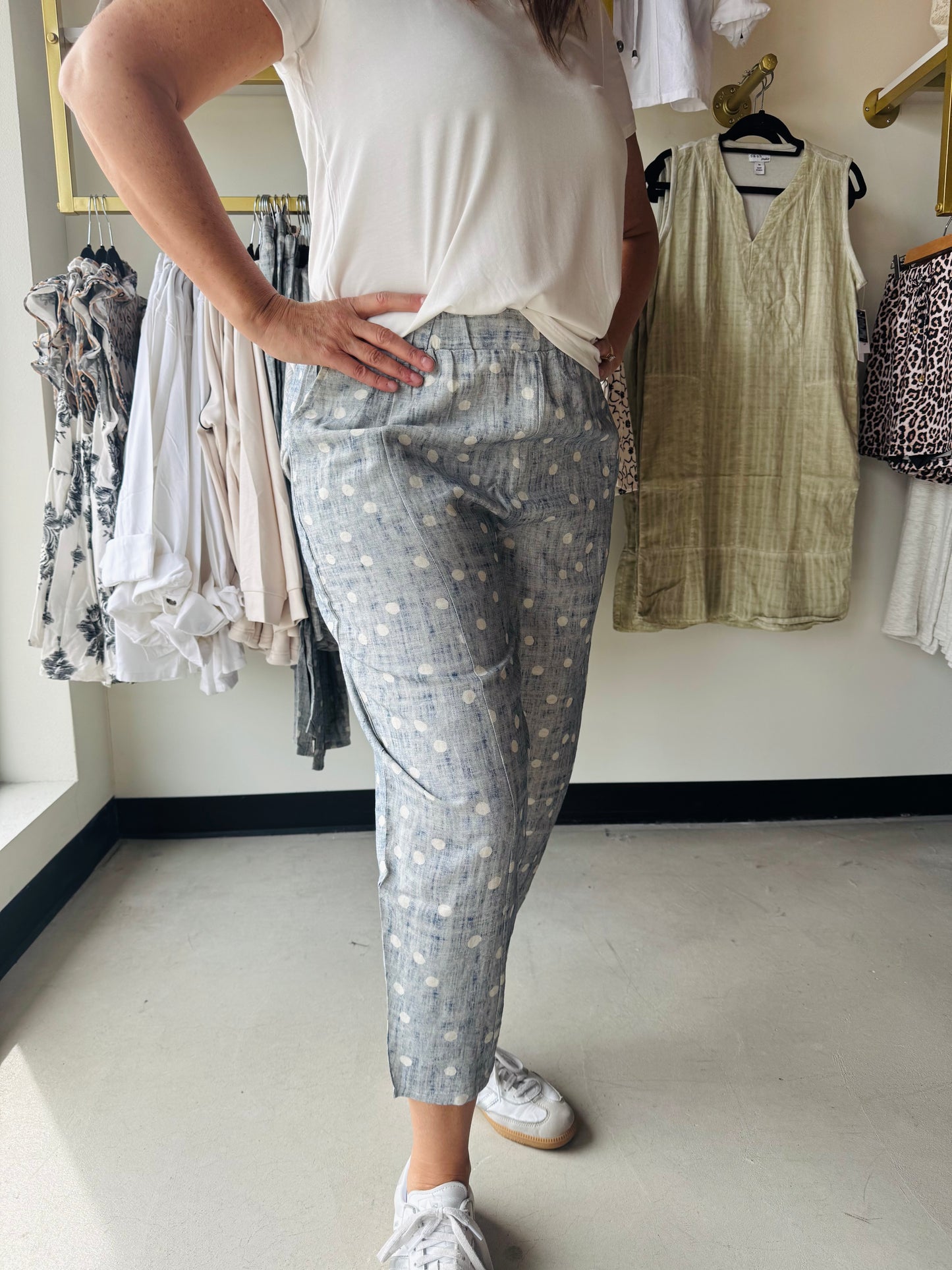 Polka Dot Genie Pants