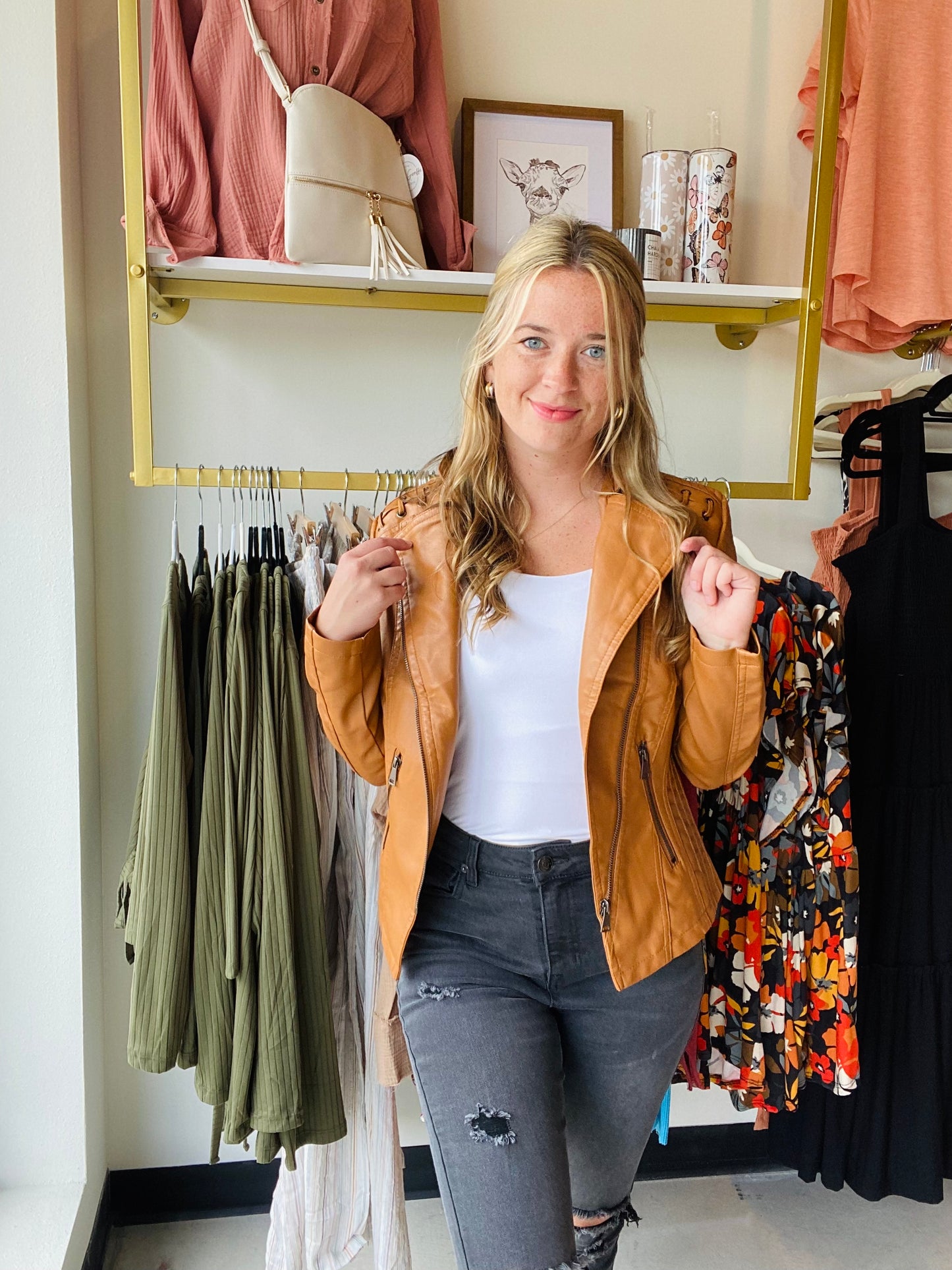 The Briana Biker Jacket