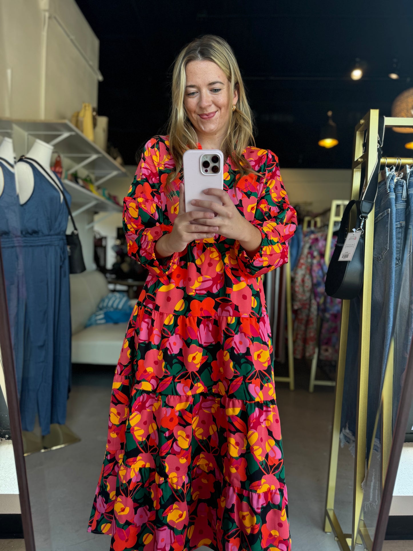 Christina Make Me Blush Dress