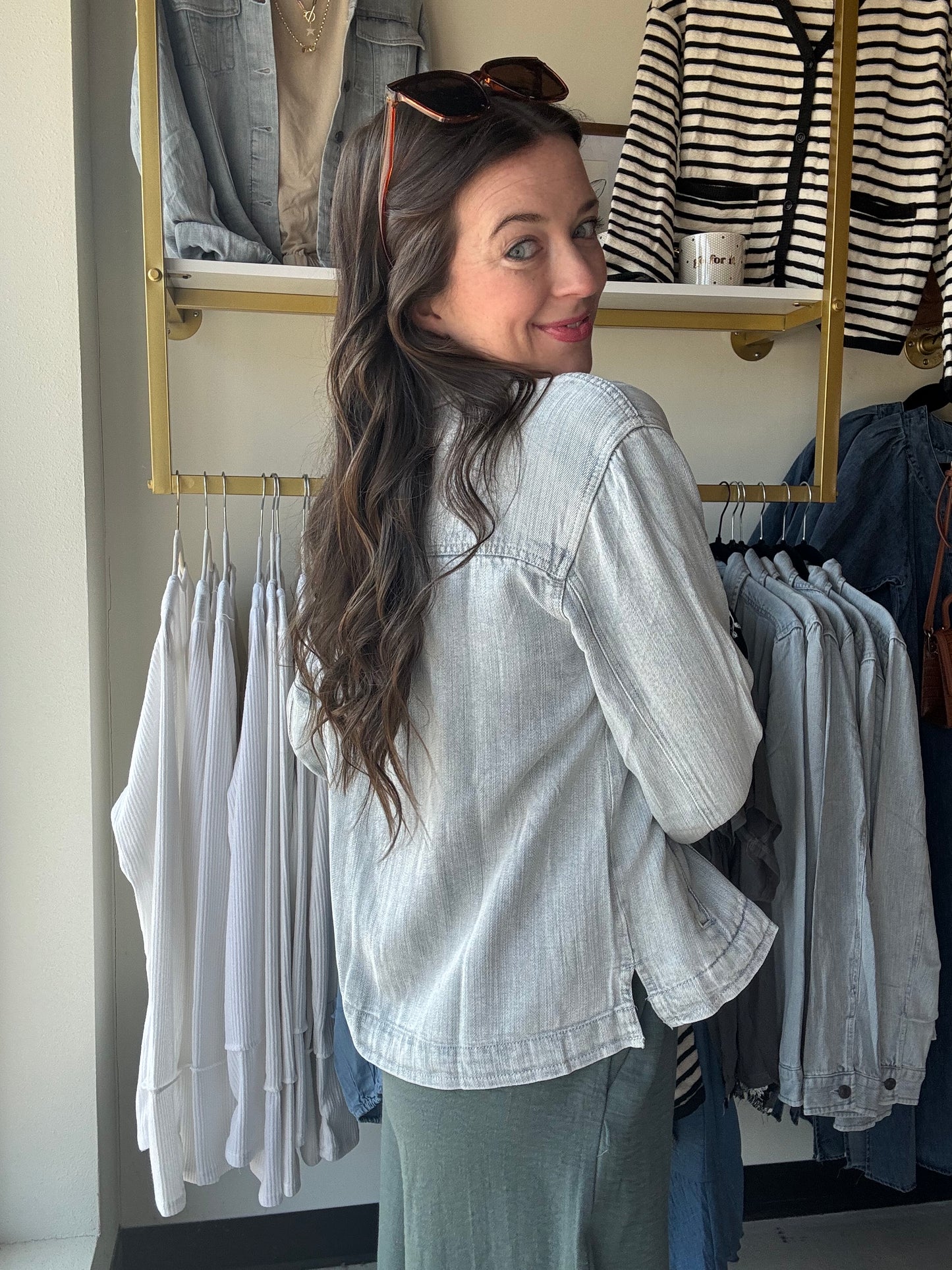 Callie Wash Jackie Jacket