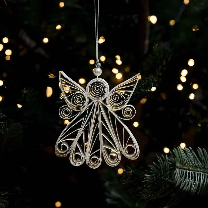 Quilled Lailah Angel Paper Hanging Decoration