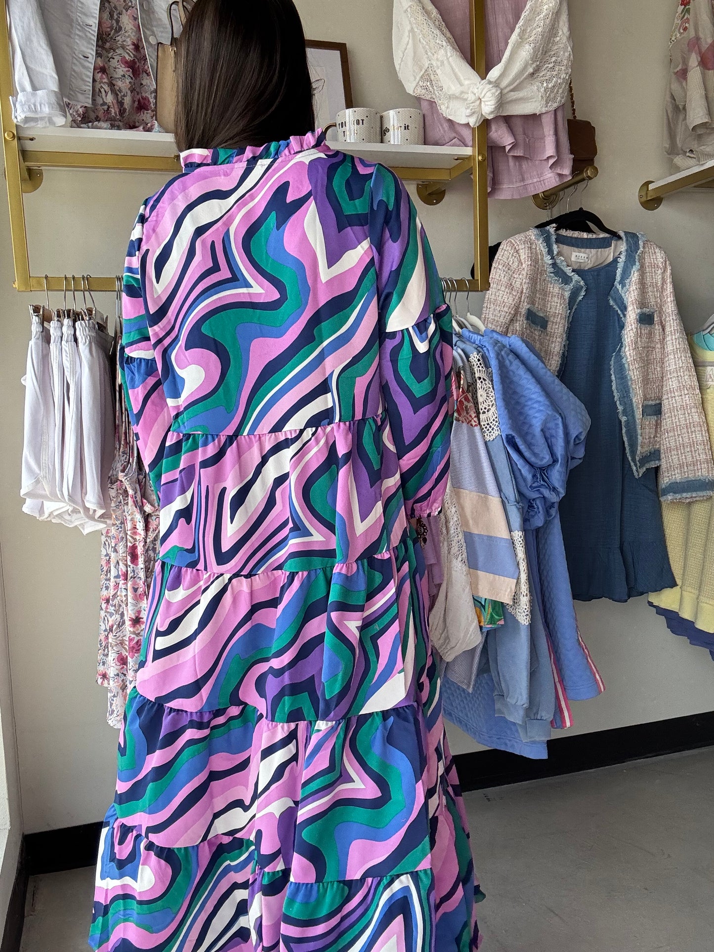 Christina Magic Marble Dress