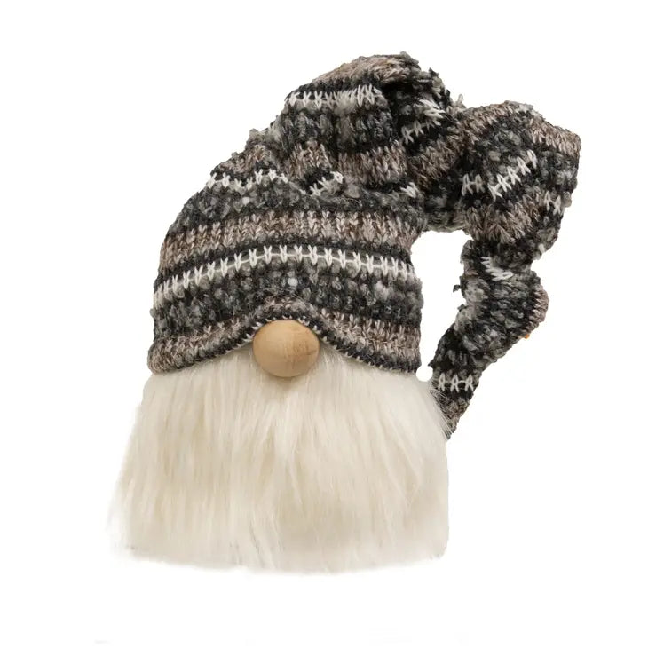 Small Winter Knit Hat Gnome