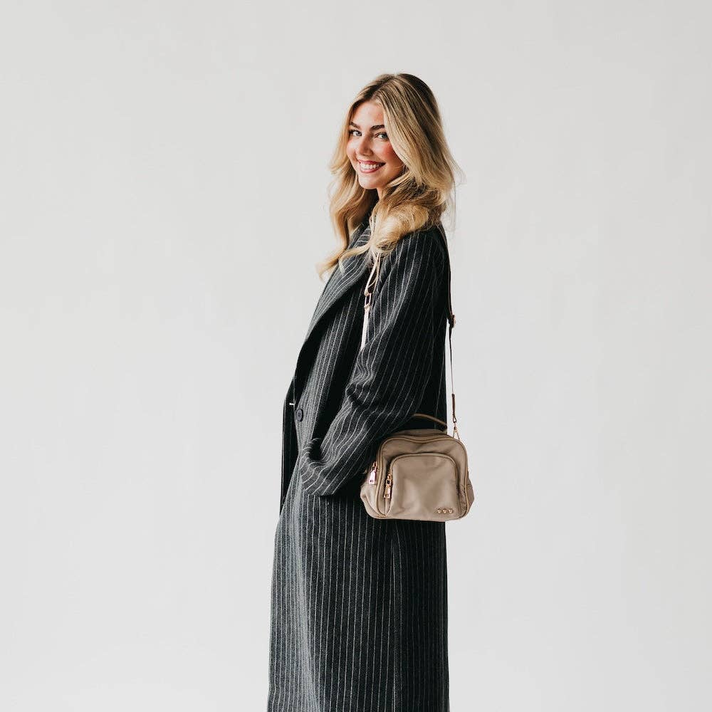 Nisha Nylon Crossbody Bag