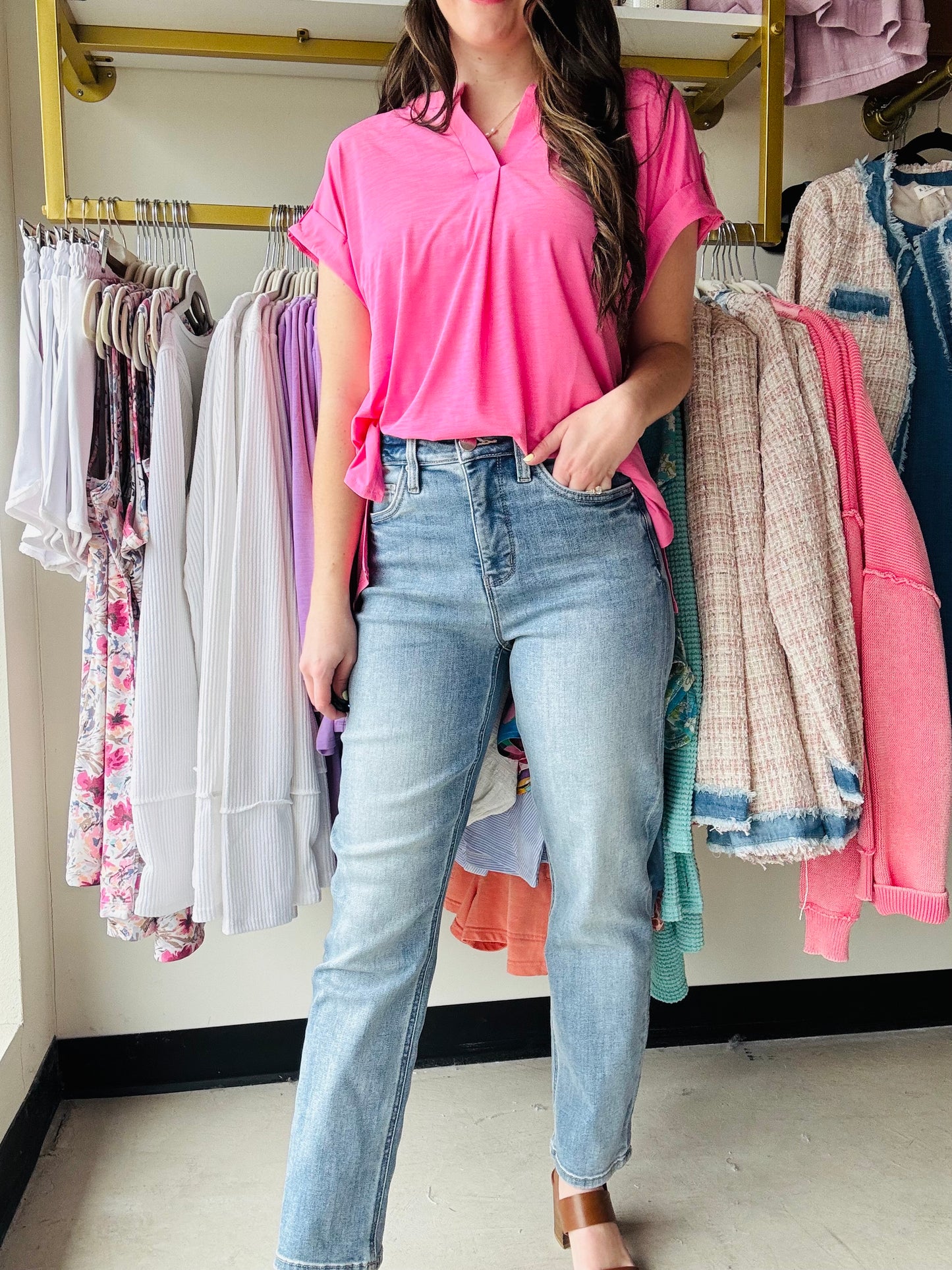 Dylan Crop Straight Leg - RFM