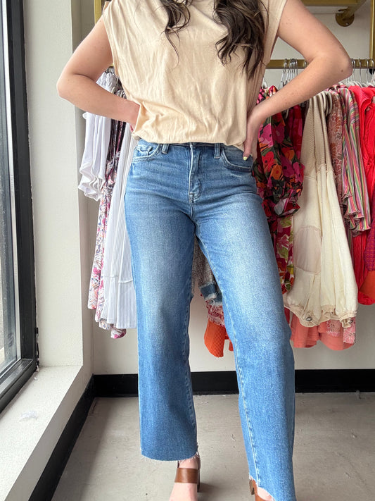 Jubilation Crop Wide Leg - Flying Monkey