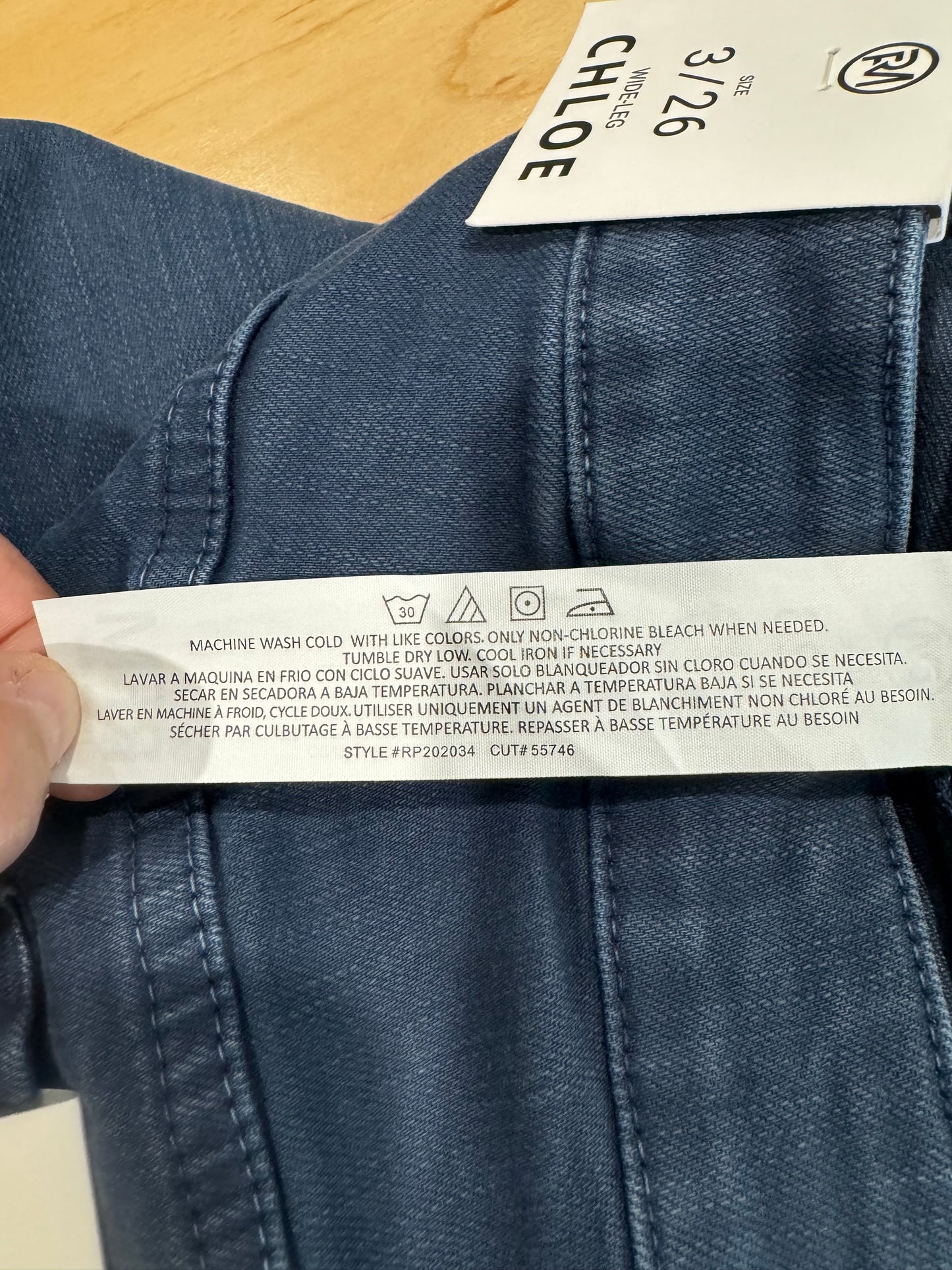 Slate Cropped Chloe Denim - RFM