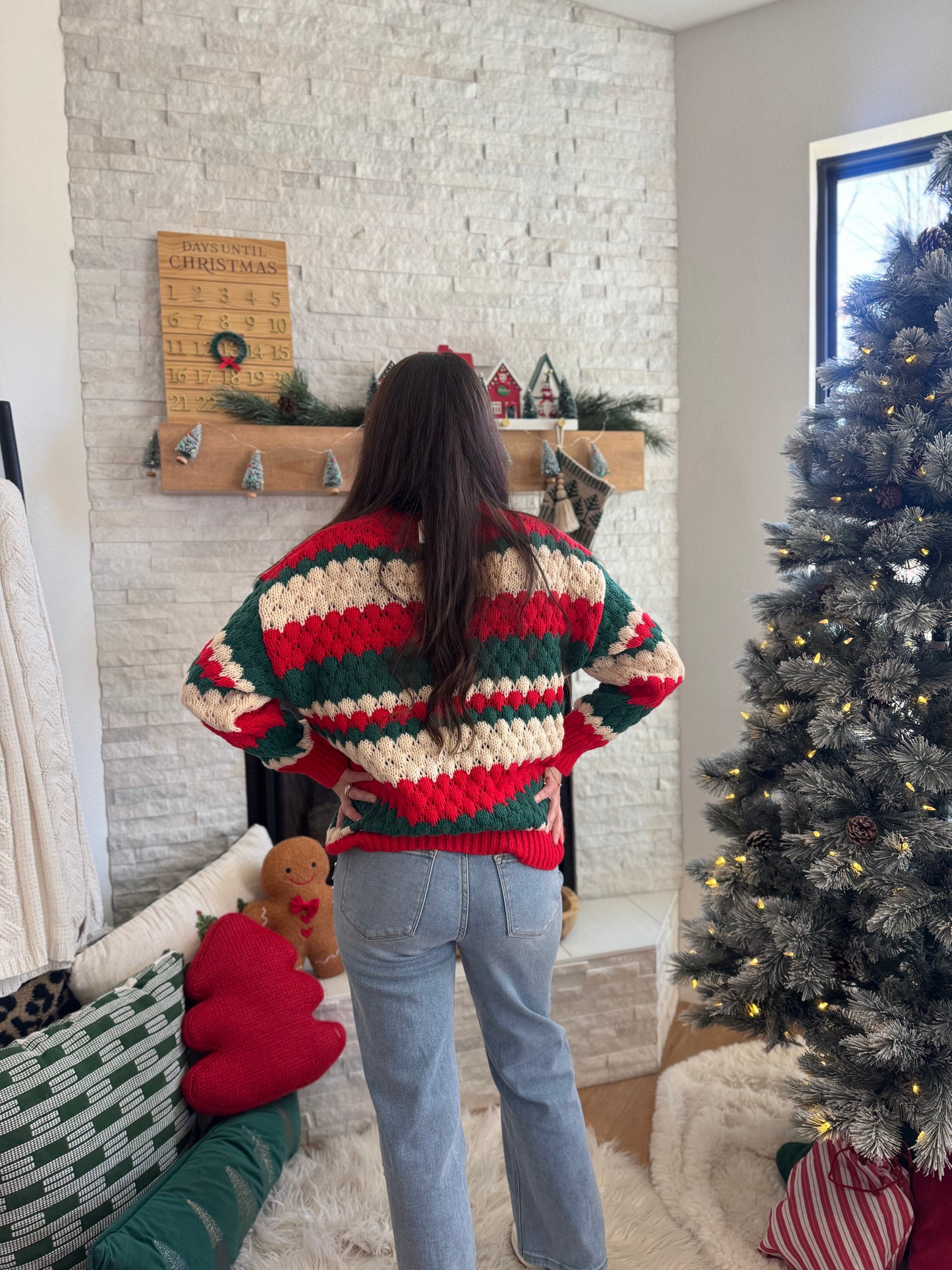Christmas Stripes Sweater