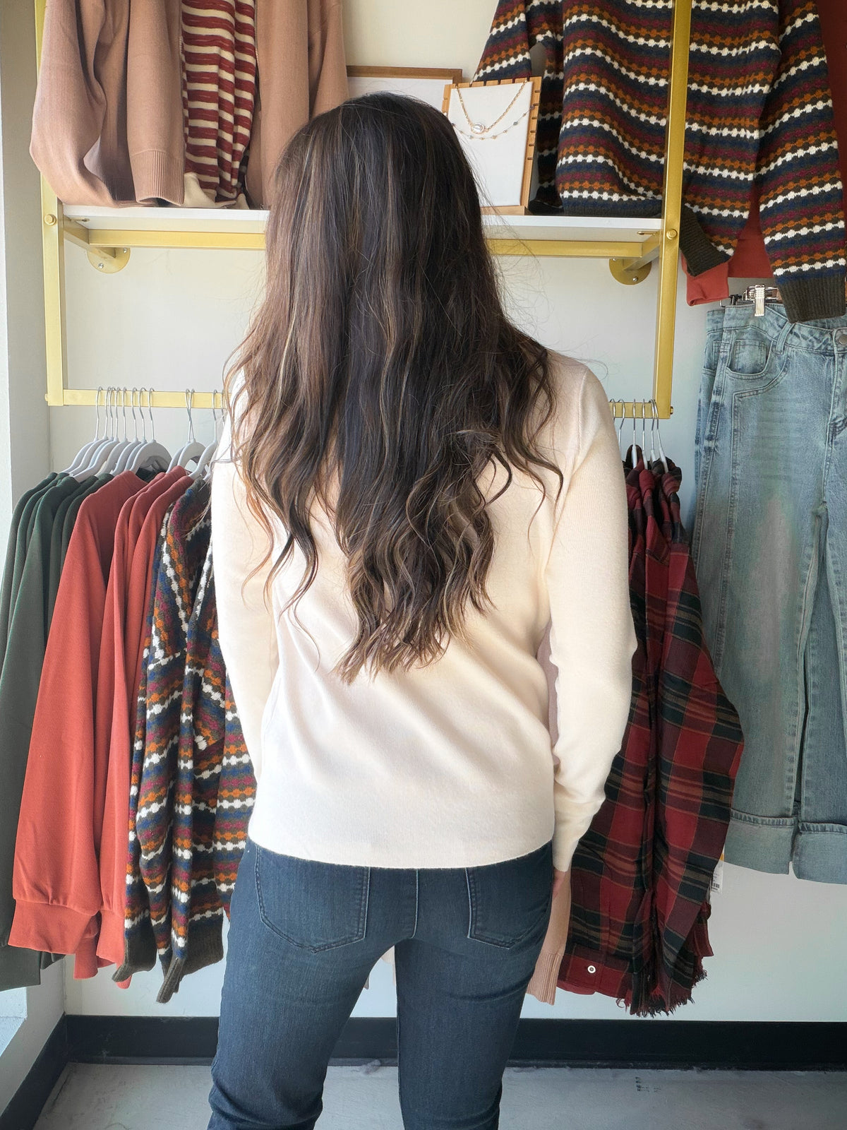 Oatmeal Everyday Layer Sweater