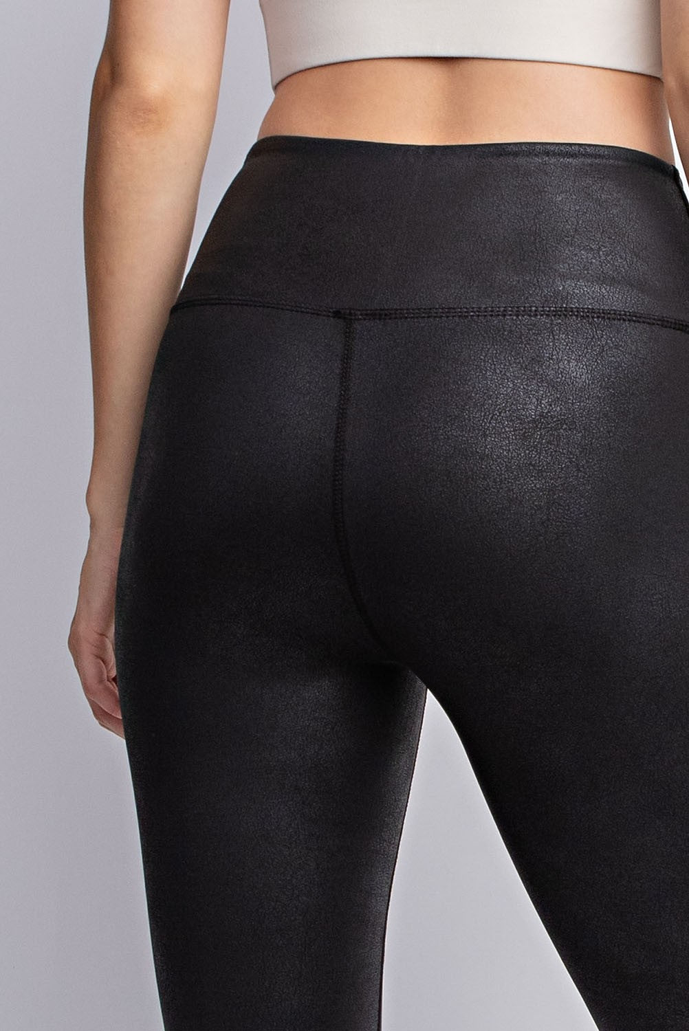 Rae Mode PU Chintz Leggings