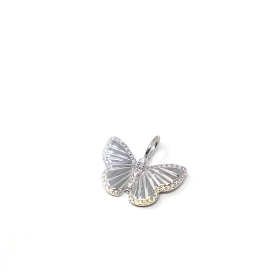 Silver Butterfly Charm