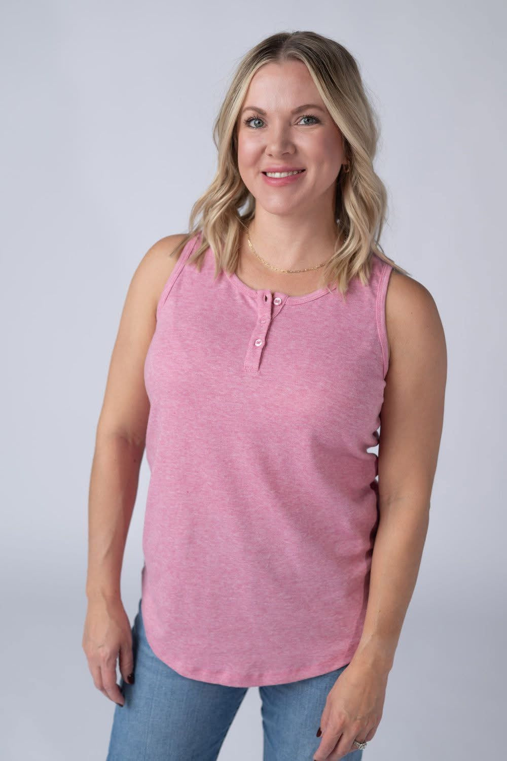 Rose Allison Henley Tank