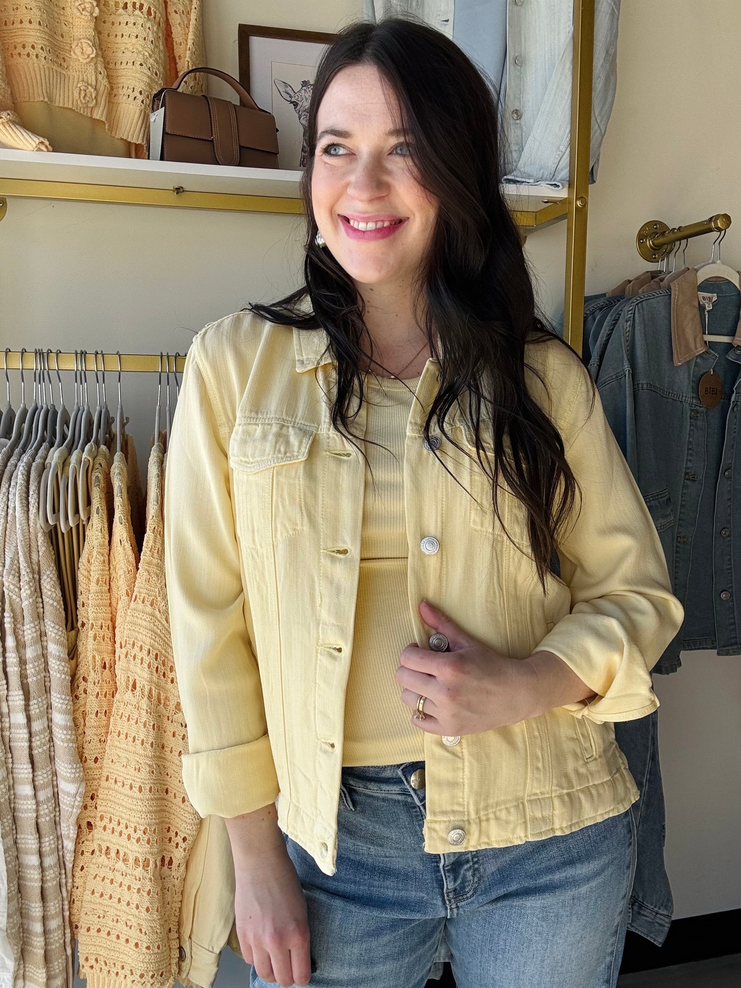 Butter Yellow Edlin Tank