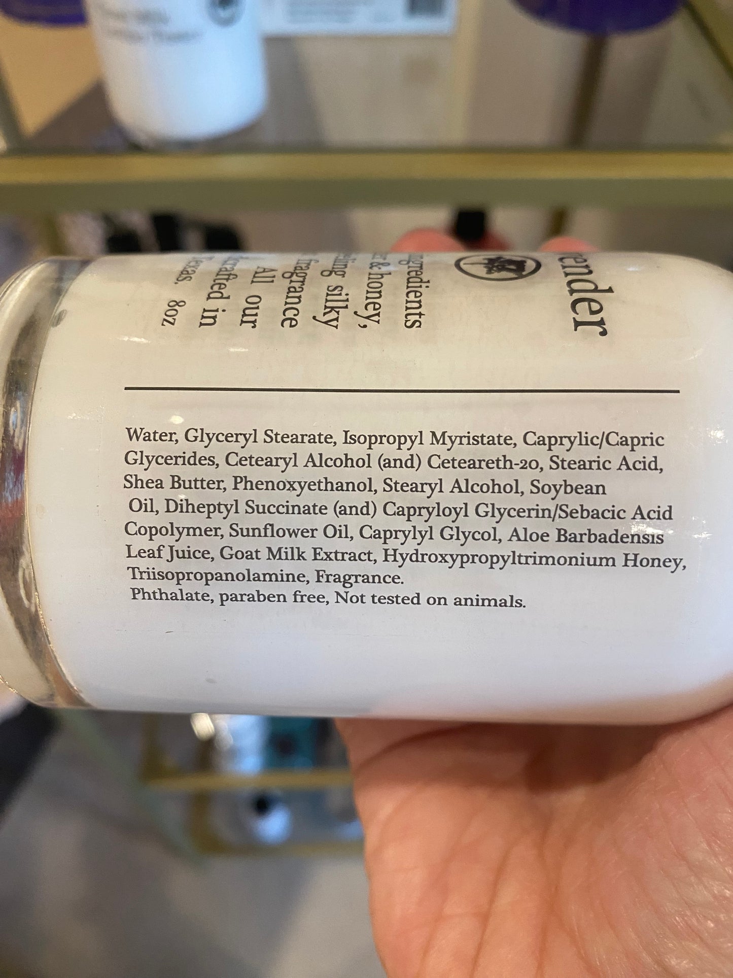Simplified Soaps and Moisturizer- Lemon and Lavender