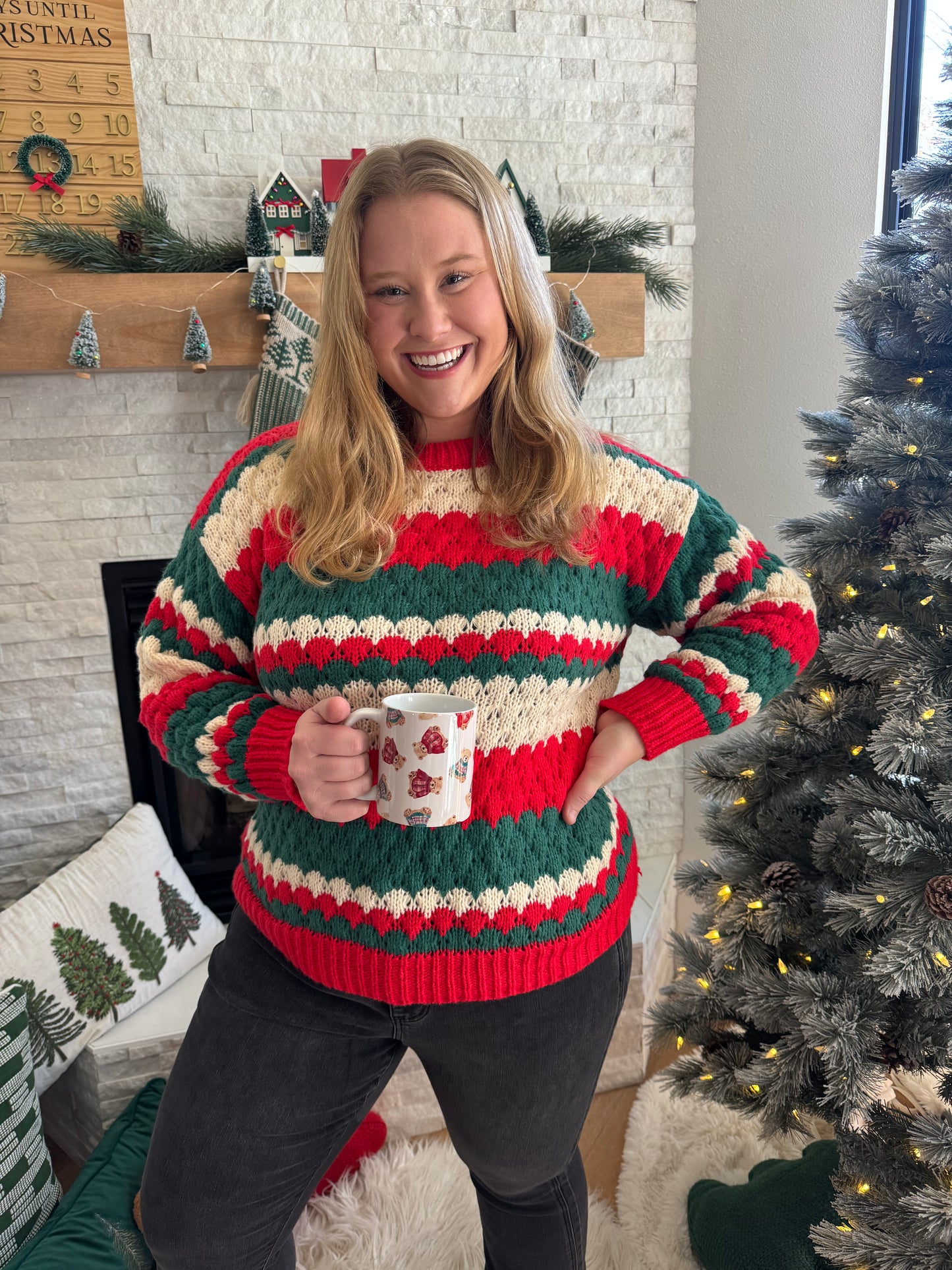 Christmas Stripes Sweater