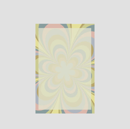 Kaleidoscope Floral Note Pad