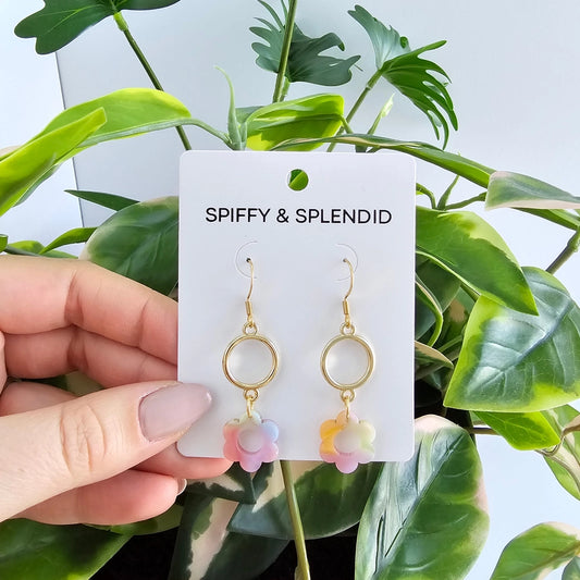 Poppy Earrings - Rainbow Delight