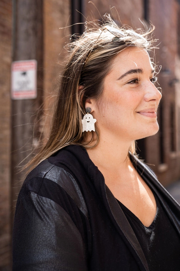 Friendly Ghost Earrings