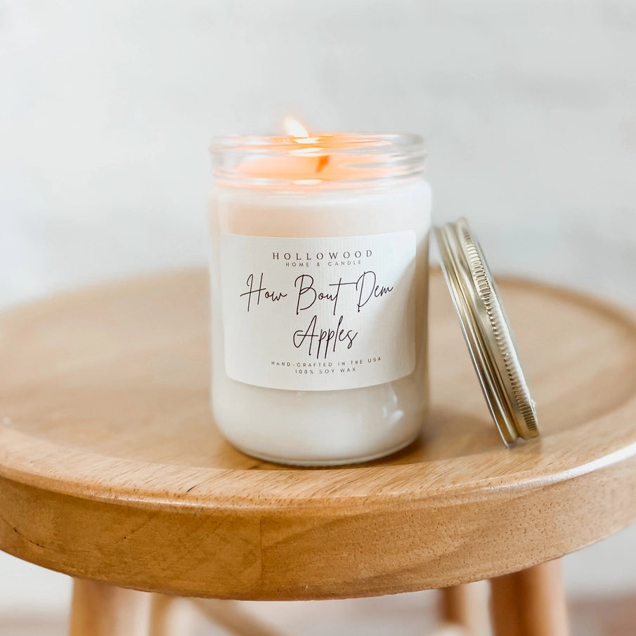 How Bout Dem Apples Candle