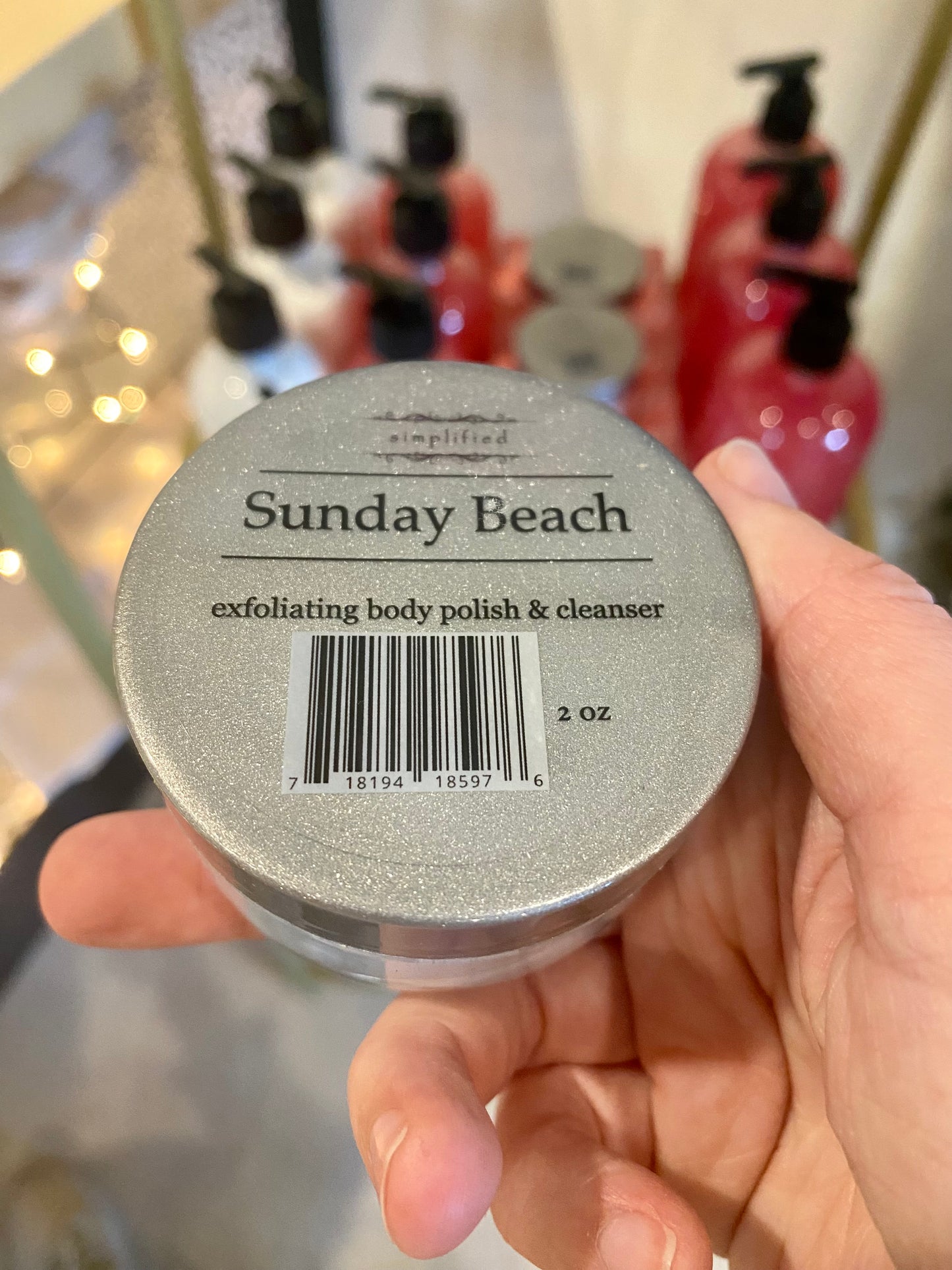 Simplified Soaps and Moisturizer- Sunday Beach