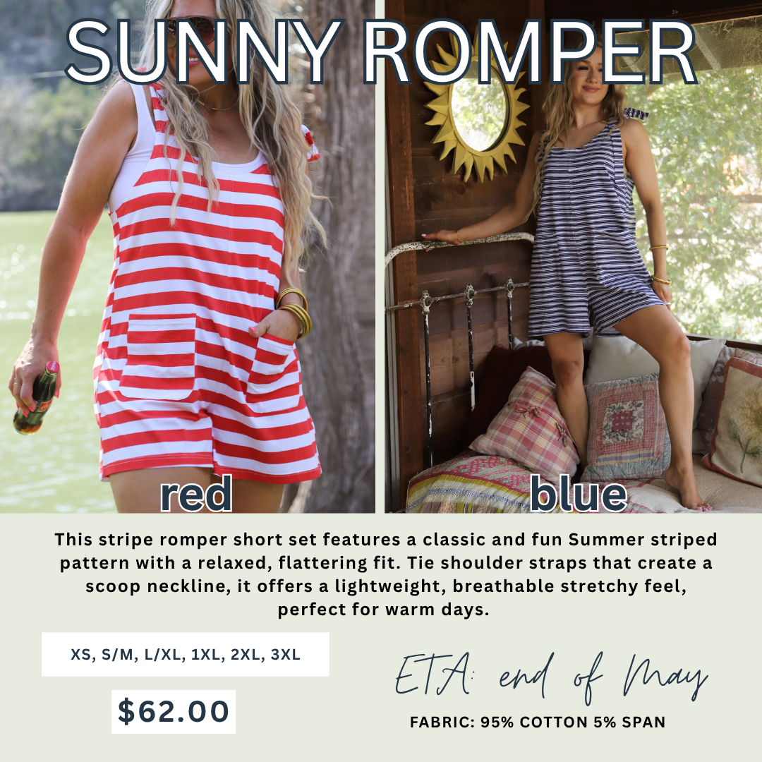 Sunny Romper PREORDER