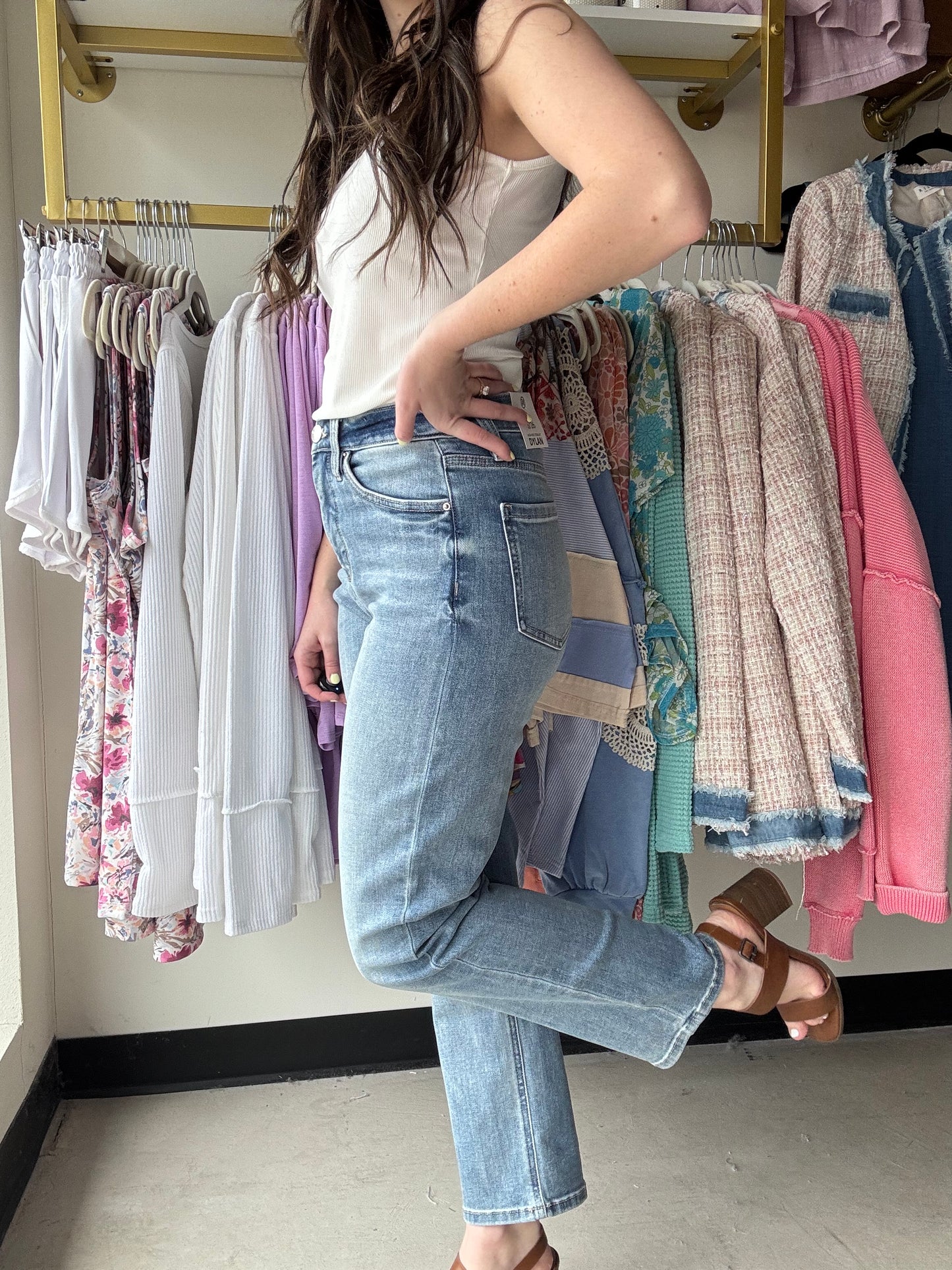 Dylan Crop Straight Leg - RFM
