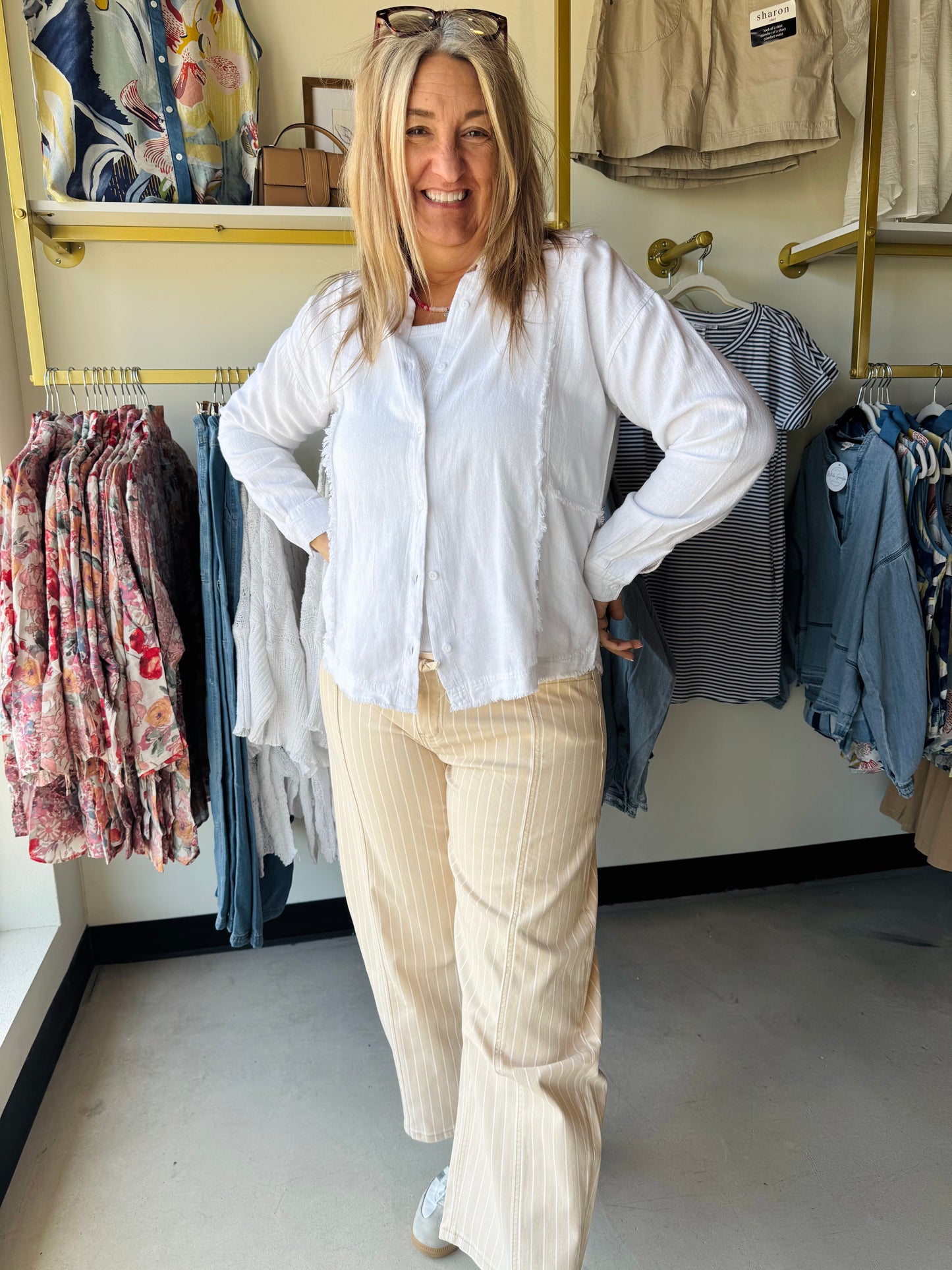 Antique White Vesna Top