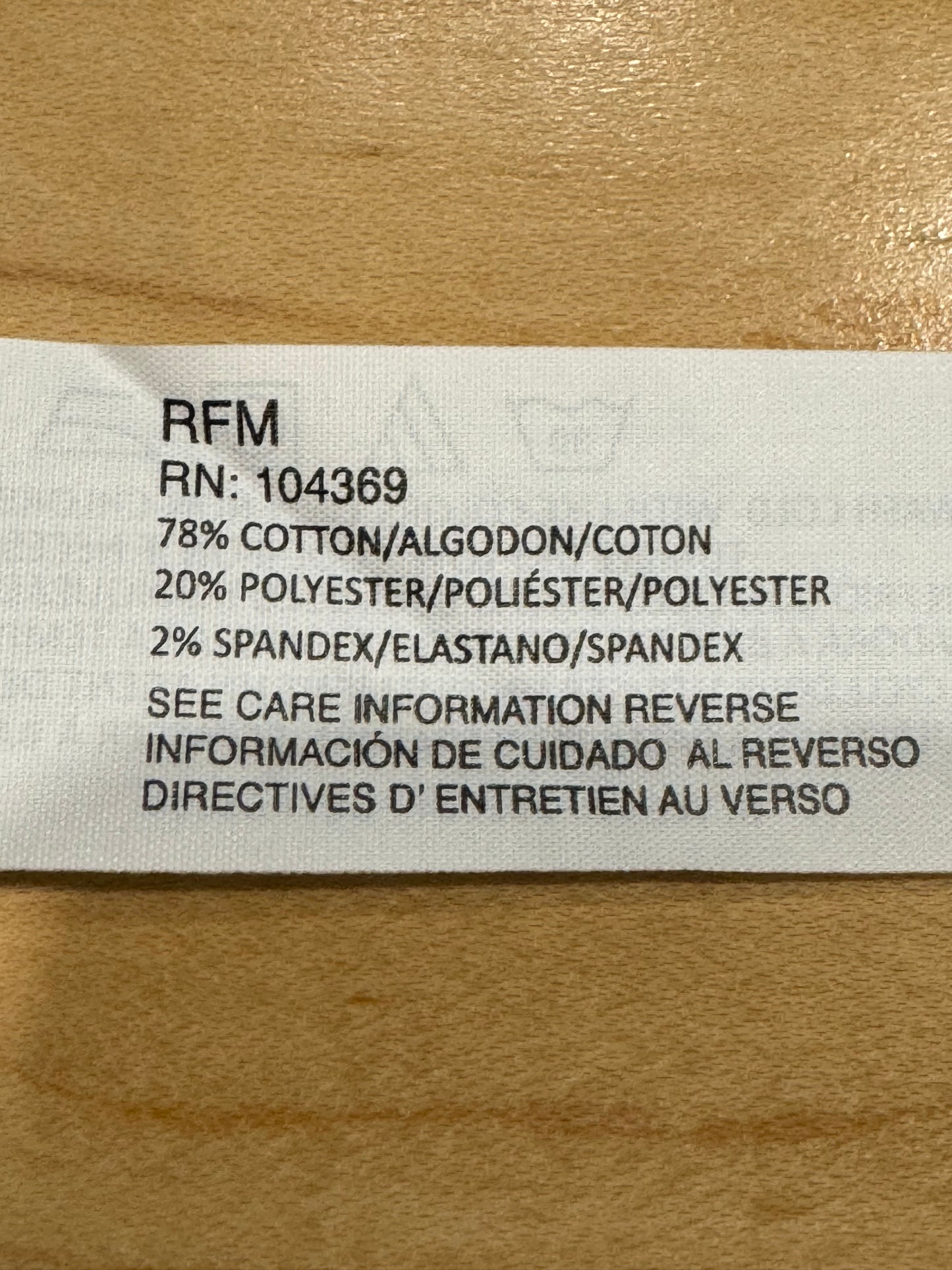 Latte Cropped Chloe Denim - RFM