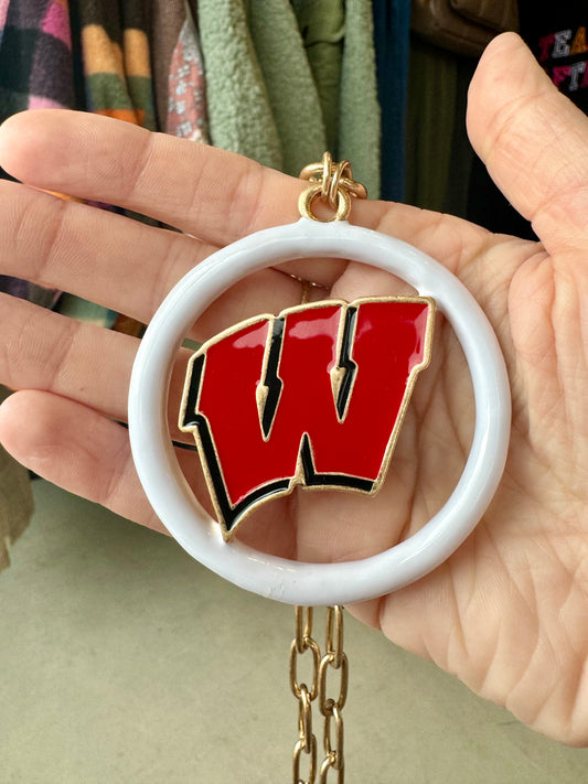 Badgers Medallion Necklace