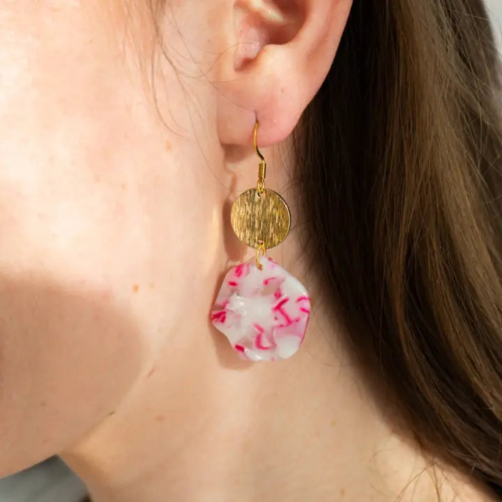 Hannah Earrings - Cherry Blosom