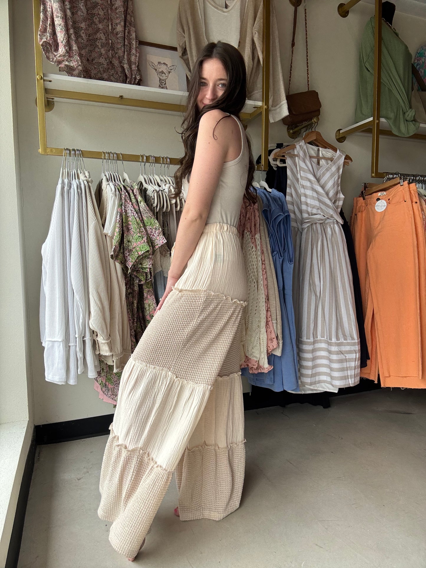 Almond Tiered Bottoms