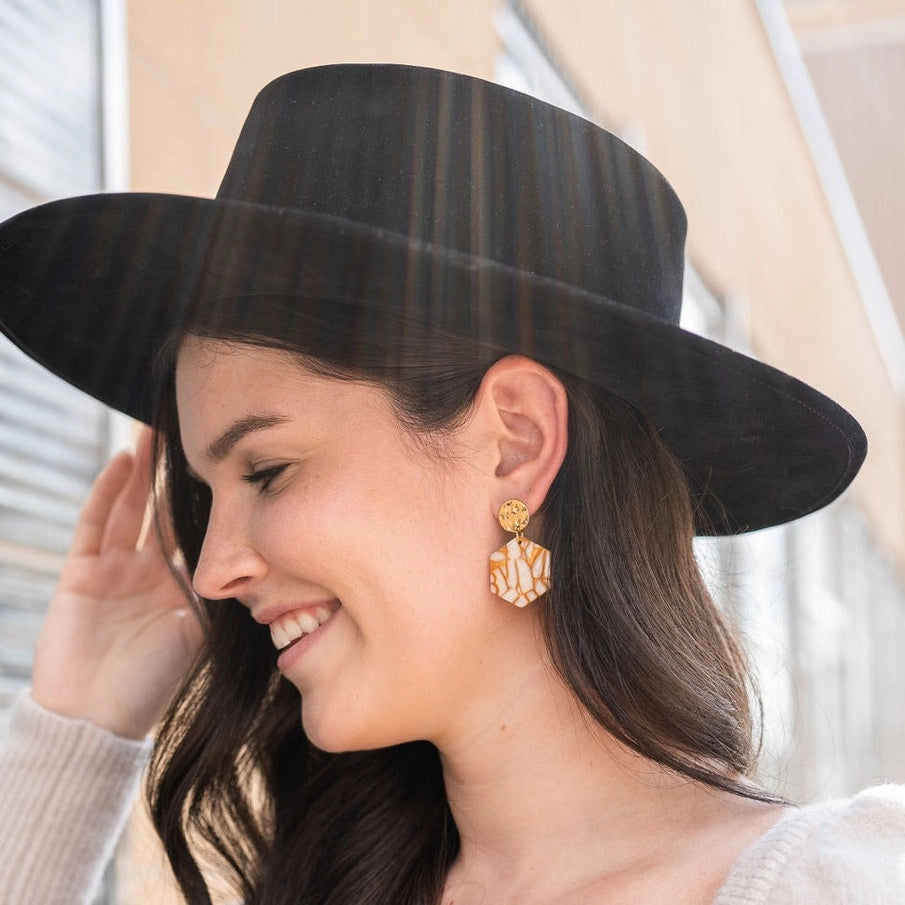 Roxy Pumpkin Spice Earrings