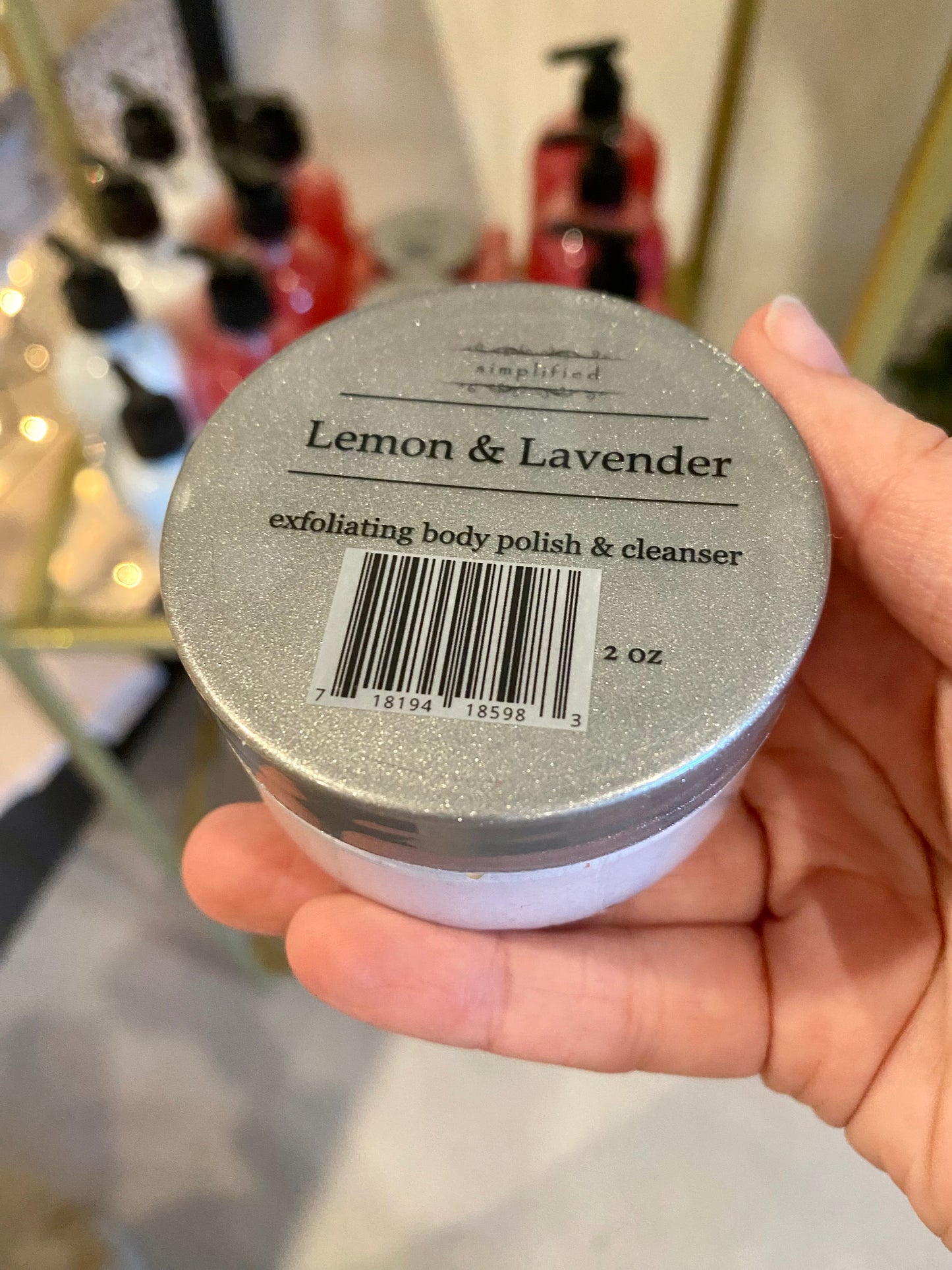 Simplified Soaps and Moisturizer- Lemon and Lavender