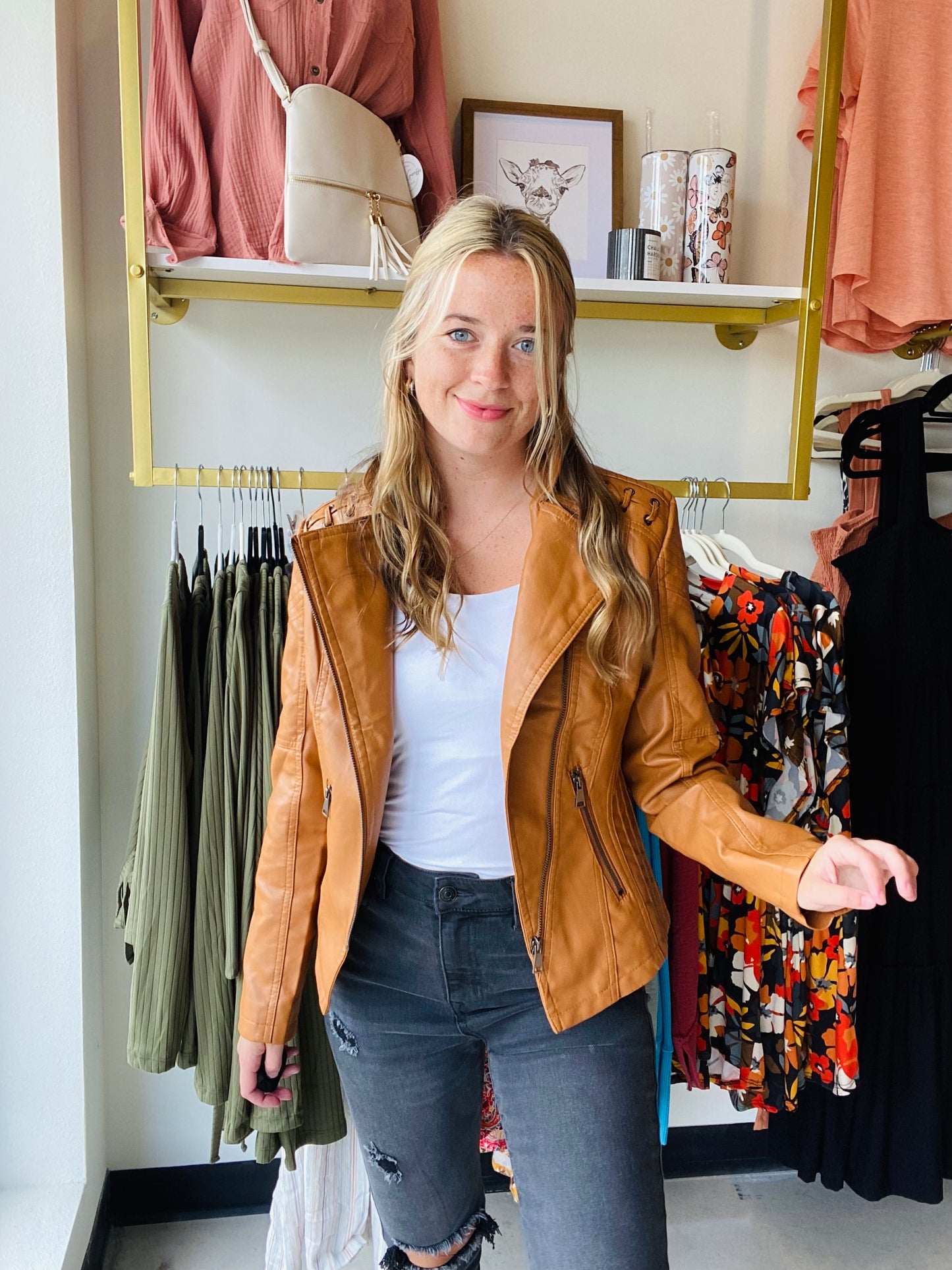 The Briana Biker Jacket