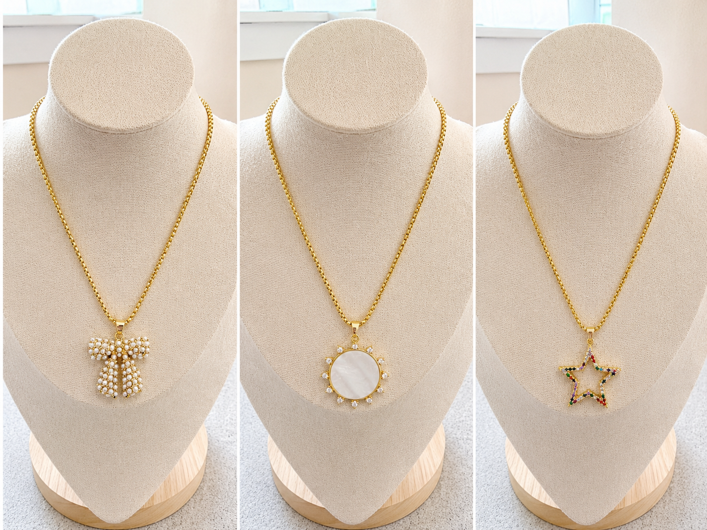 No Whining Designing - Pendant Necklaces