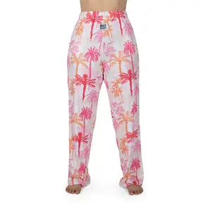 Pink Palm Tree PJ Pants