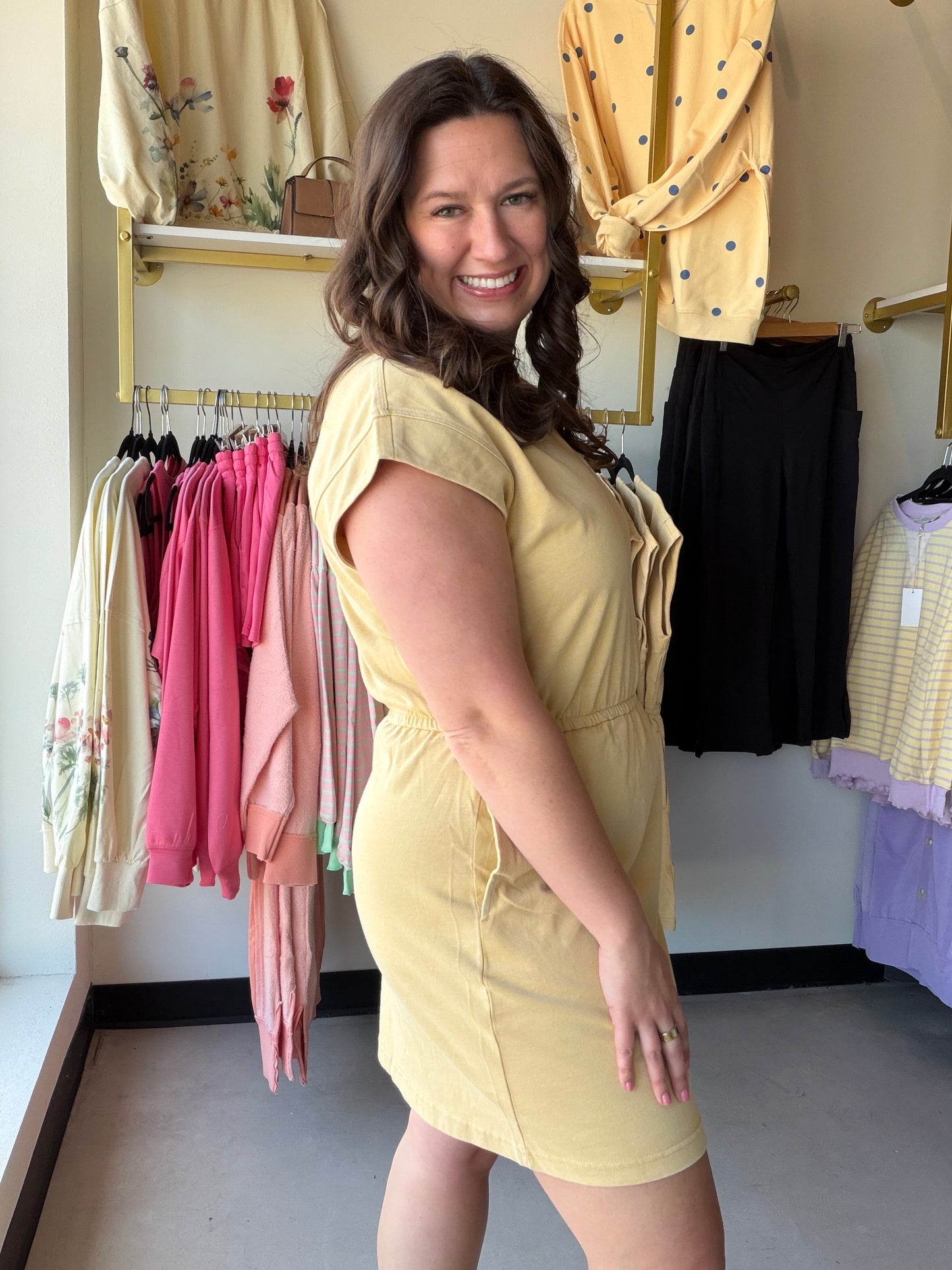 Dandelion Cotton Sleeveless Dress