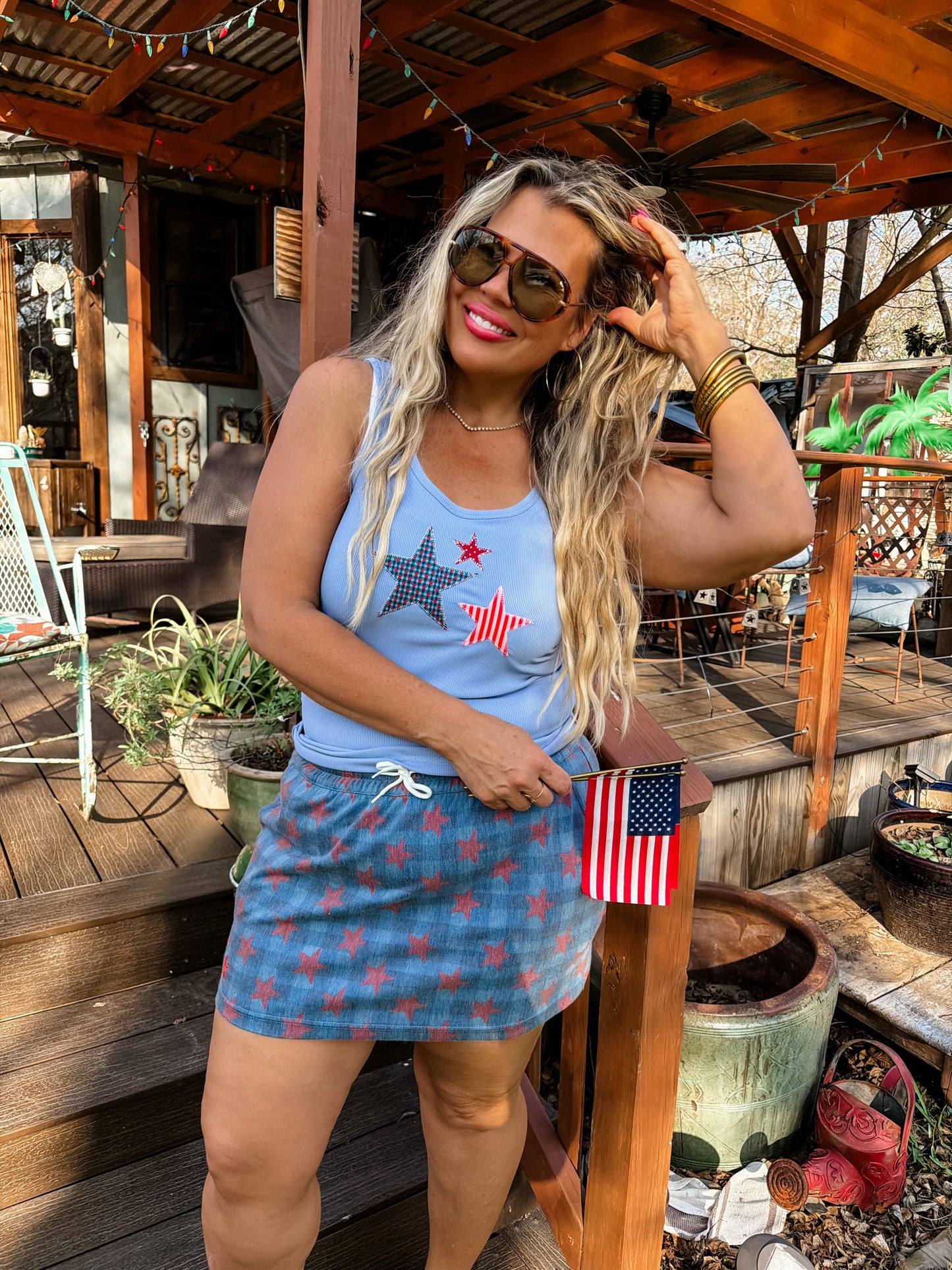 Blue Indie Star Tank - Preorder