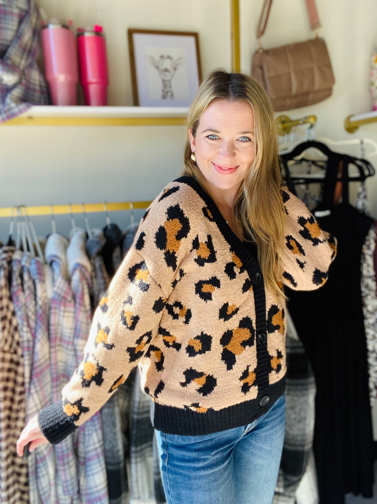 Bentley Cheetah Cardigan