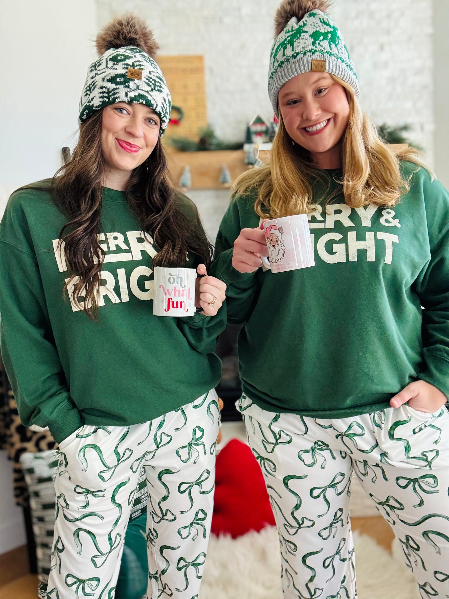 Merry & Bright Forest Crewneck