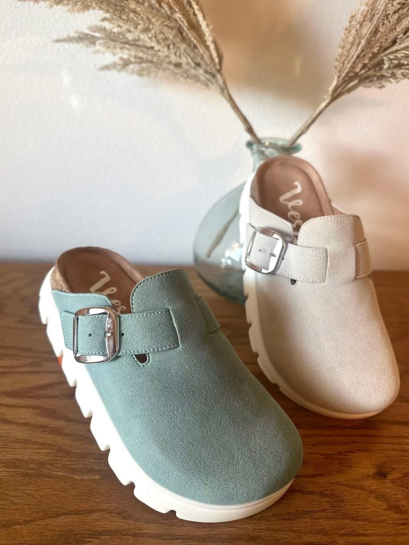 Tan Clogs - Very G