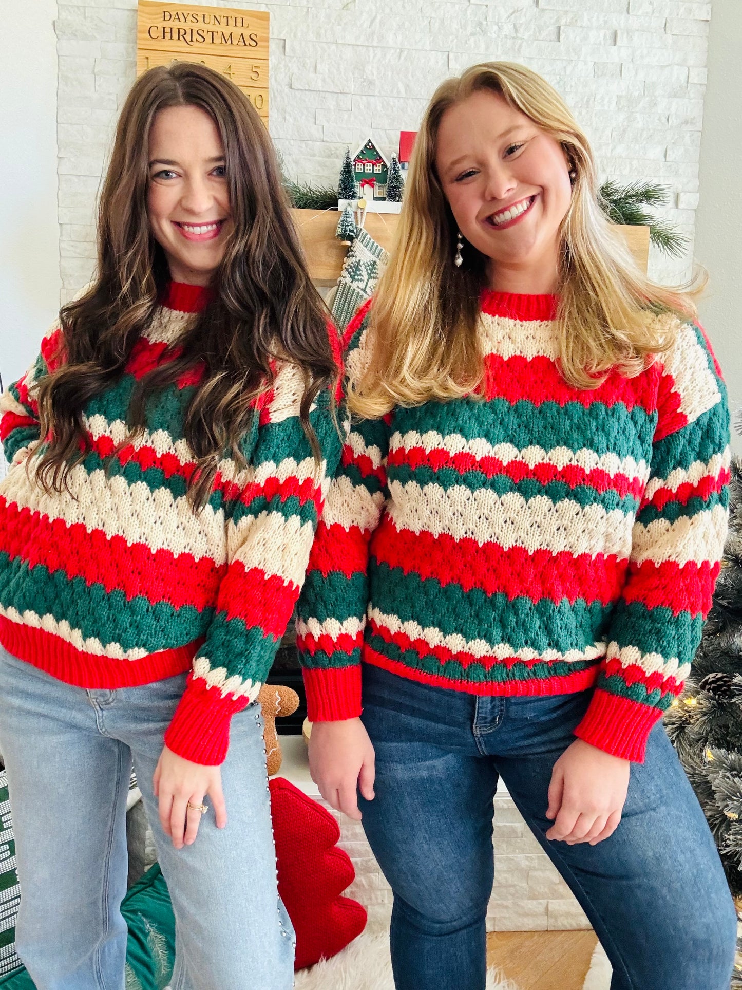 Christmas Stripes Sweater