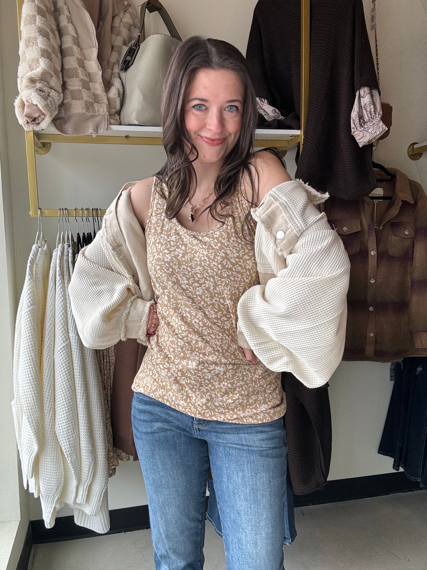 Oat Milk Relaxed Jacket