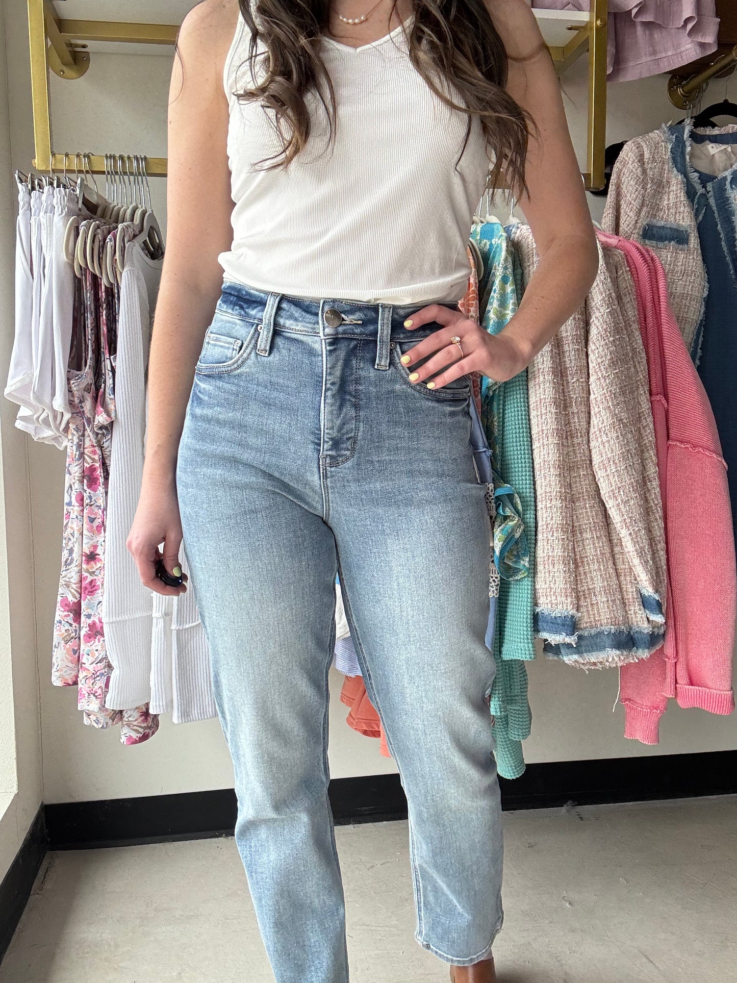 Dylan Crop Straight Leg - RFM